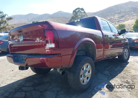 2018 Ram 2500 Laramie 4X4 6'4 Box z USA, uszkodzony, nr VIN 3C6UR5FL6JG405886